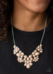 Bohemian Banquet - Brown Necklace