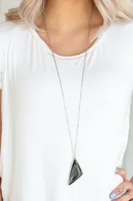 Ultra Sharp - Silver Necklace