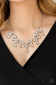 Vintage Royale - White Necklace