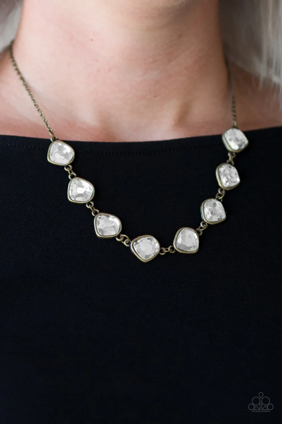 The Imperfectionist - Brass Necklace
