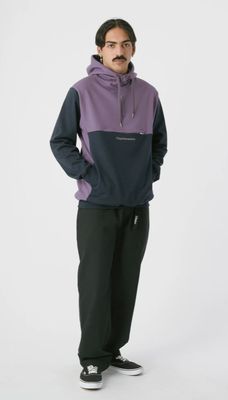 HOODED HOODED BLOCK (crape, olive)