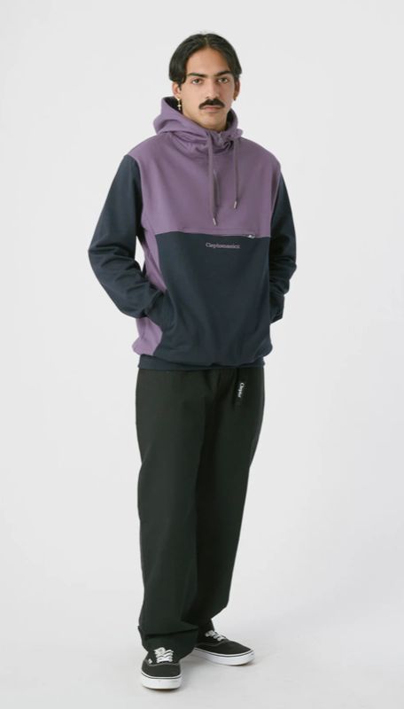 HOODED HOODED BLOCK (crape, olive)