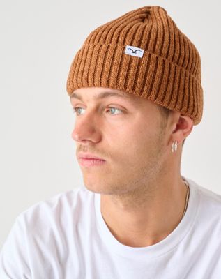 BEANIE HAFEN BICOLOR (smoked paprika)