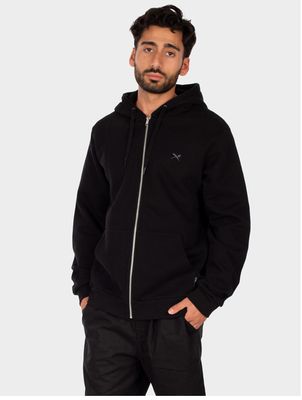 Mini Flag 2 Zip Hood [uni black]