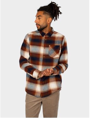 Young Fella Shirt [navy brown]