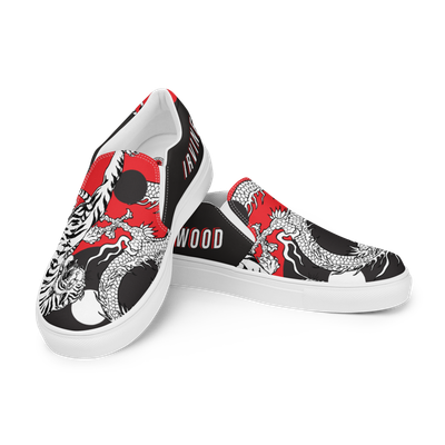 WOMENS - Soke - Irvine 1 Northwood - Women’s Slip-on Canvas Shoes -Black