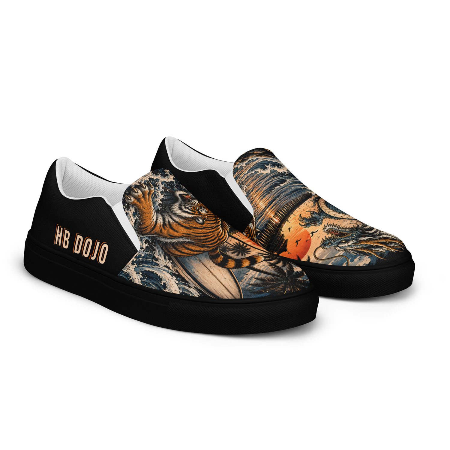 Women's- HB DOJO- HB Sunset-Slip-On Canvas Shoe