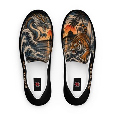 Men's-HB DOJO- HB Sunset Slip-On Canvas Shoe
