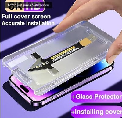2 PCK Tempered Glass screen Protector for iphone