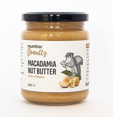 Macadamia Nut Butter 230g ℮ Jars