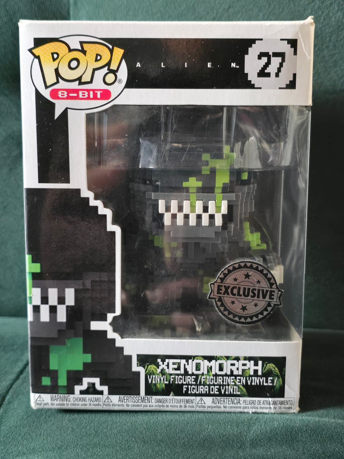 Funko Pop! 8-Bit Figur Xenomorph Alien Exclusive #27 - 2017