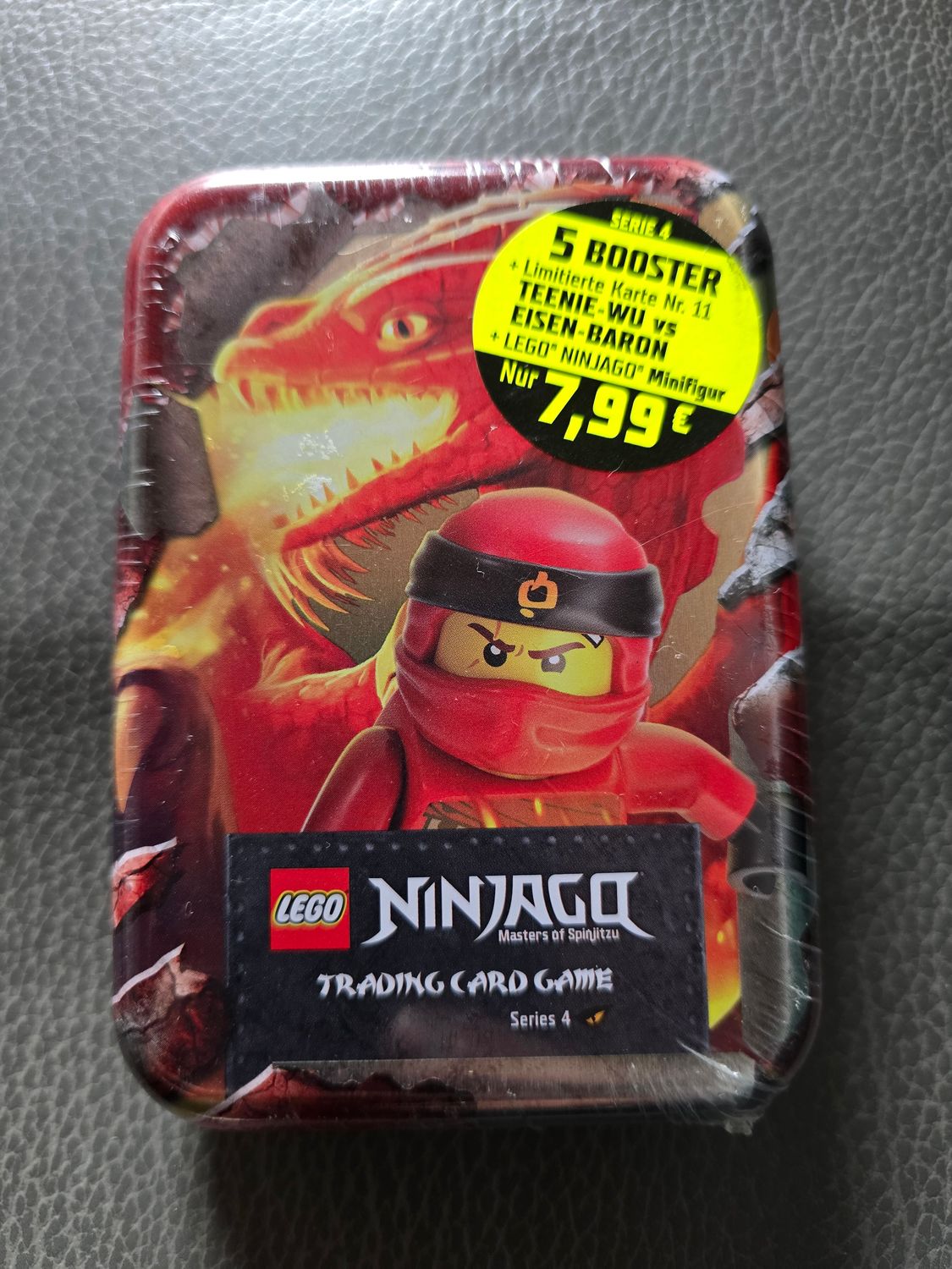 Lego Ninjago TCG Tin Dose Series 4 OVP - Selten!!!