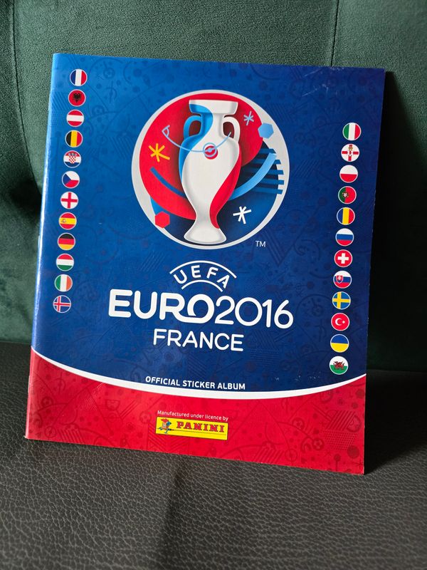 Panini Sticker Sammelalbum Leer Euro 2016 France
