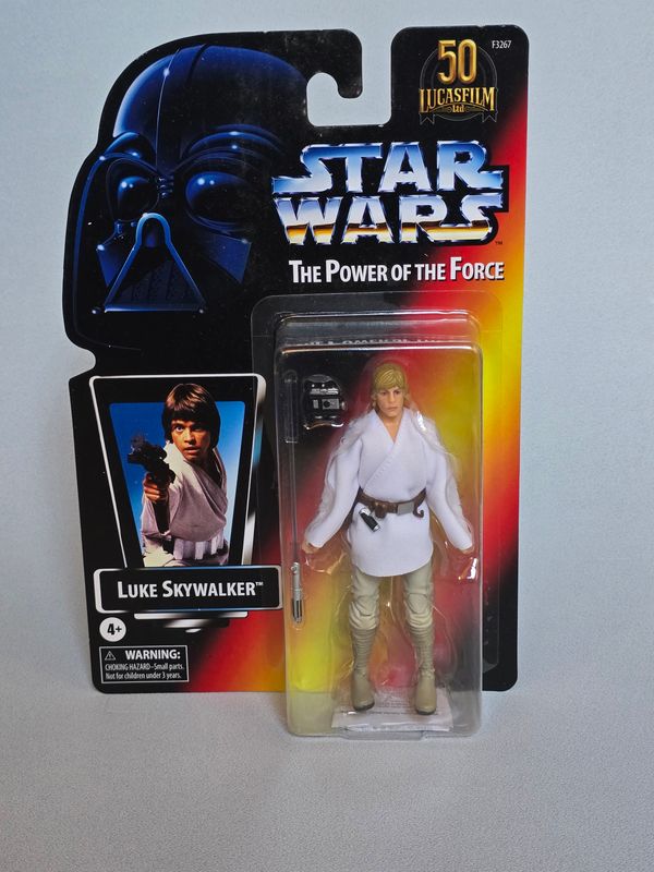Star Wars Figur - The power of the Force, Luke Skywalker - Hasbro