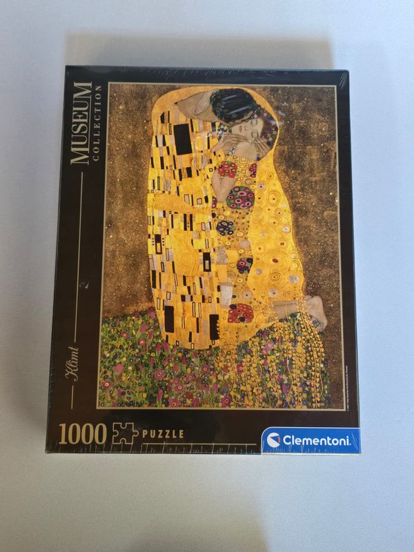 Clementoni Puzzle, Museum Collection - Klimt, Der Küss - 1000 Teile