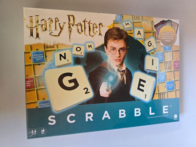 Harry Potter Scrabble, Mattel Games - OVP