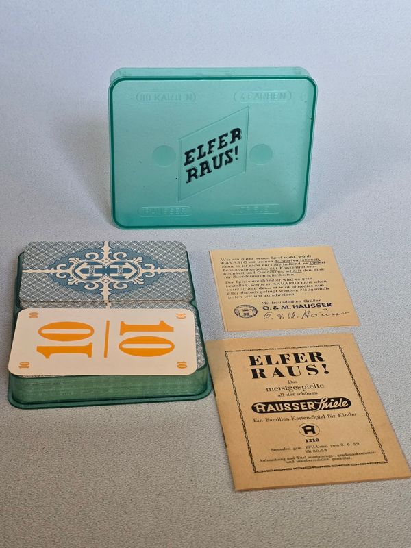 &quot;Elfer Raus!&quot; - Hausser Vintage Spiel - 50er Jahre *gebraucht