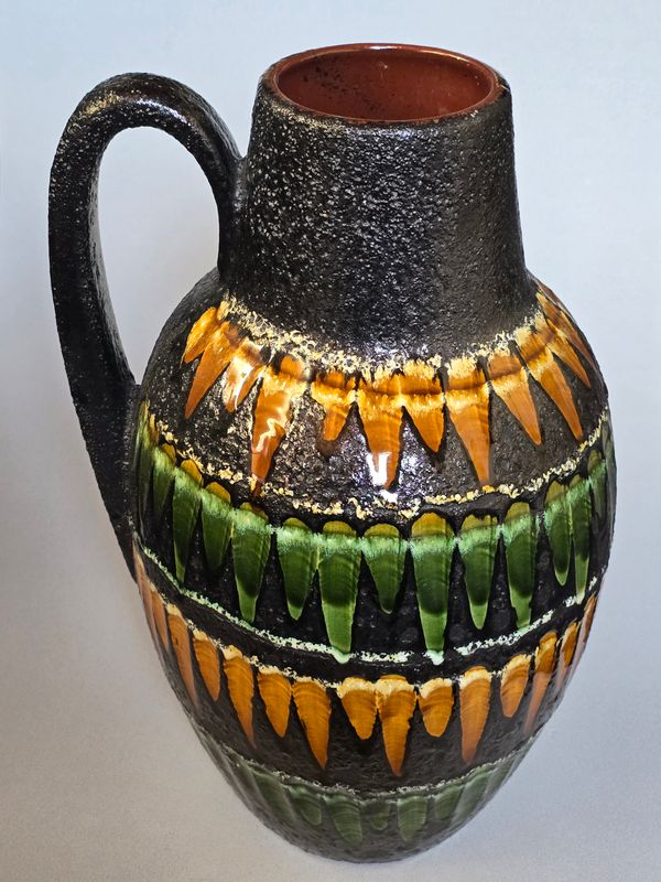 Scheurich 279-38 Fat Lava Bodenvase - glasierte Keramik 39cm.