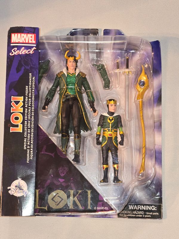 Loki Figur - Marvel Select, Diamond Disney OVP