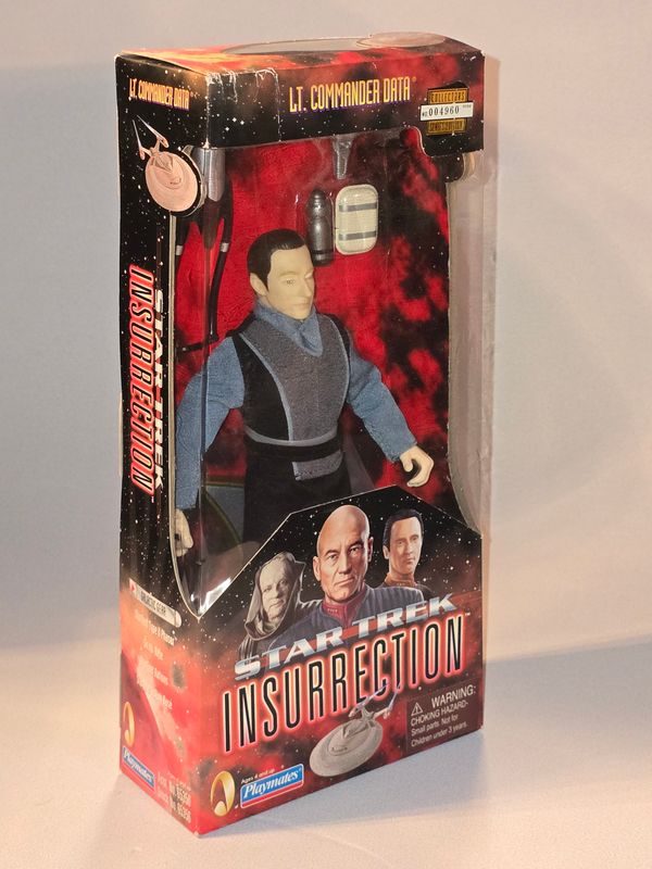 Star Trek Figur - Lt. Commander Data - Playmates 1999 OVP