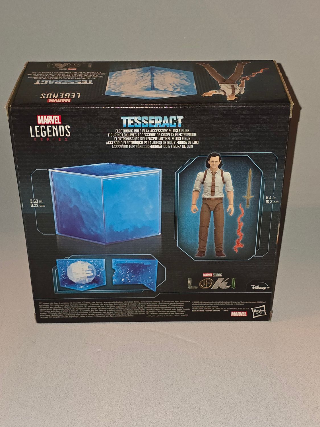 Marvel Legends - Loki Figur und elektronischer Rollenspielartikel - Tesseract