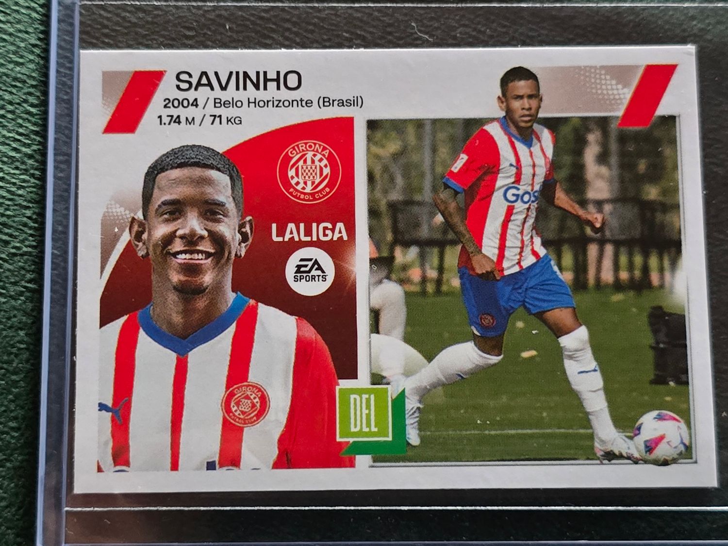 Savinho Panini La Liga Este 2023 2024 Girona #17 Rookie Man City