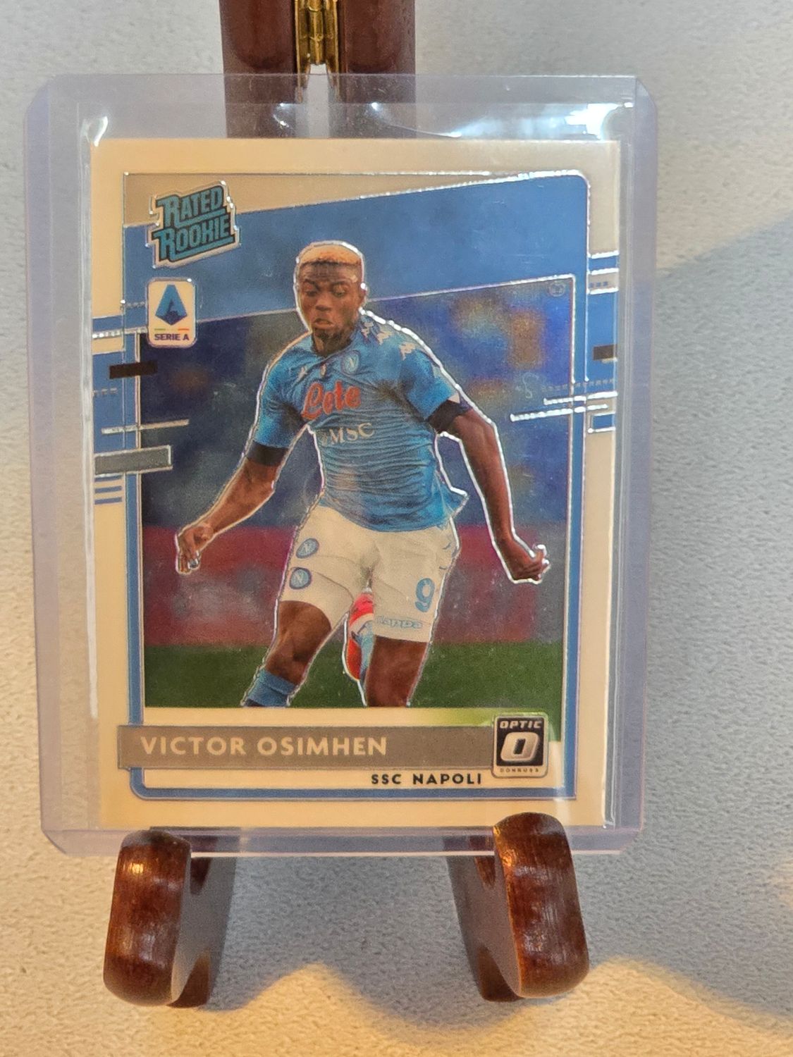 Victor Osimhen Panini Donruss Optic Serie A 2020-2021 Rated Rookie