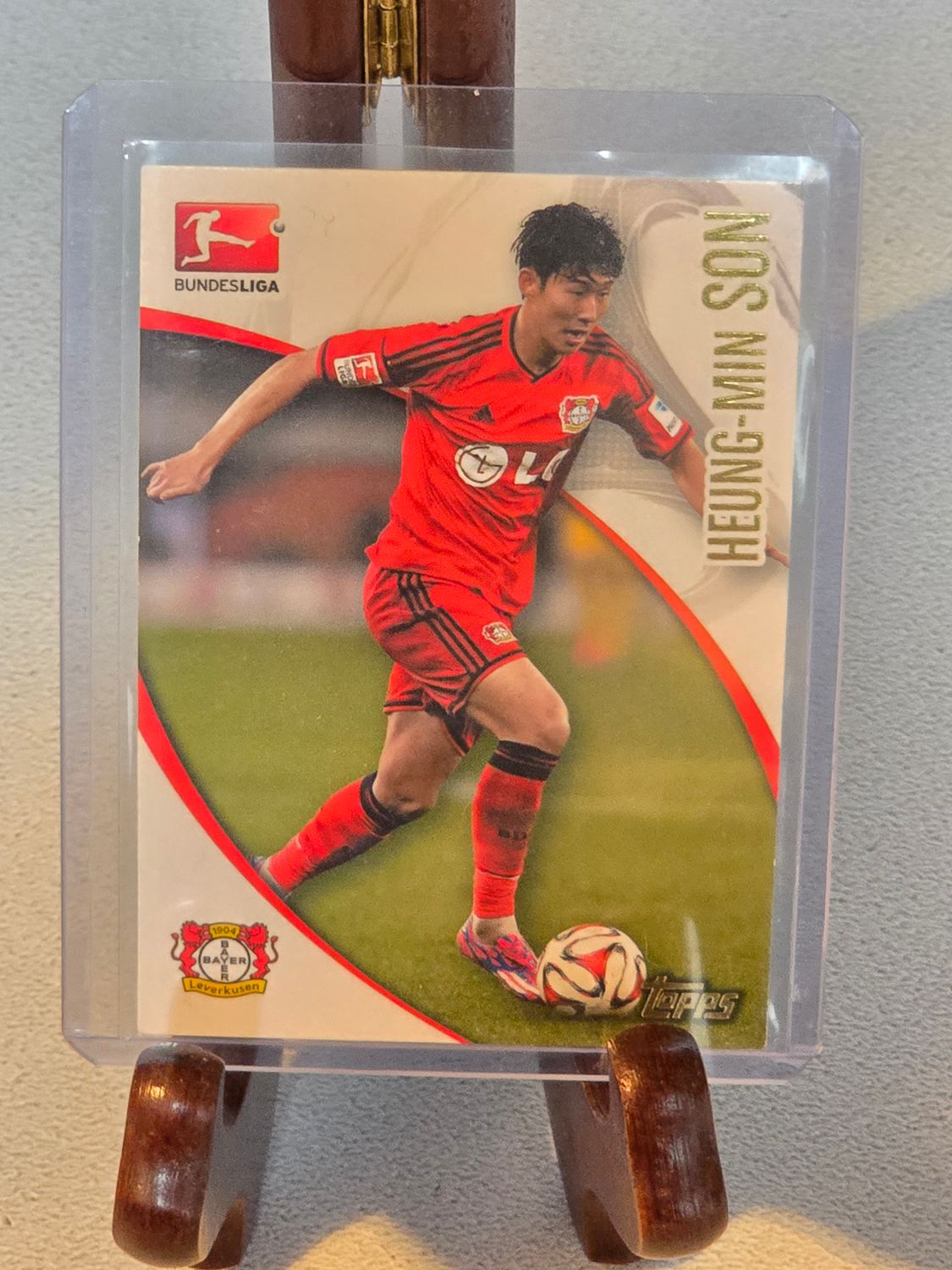 Heung Min Son Topps Chrome Bundesliga 2014-2015 #127 Leverkusen