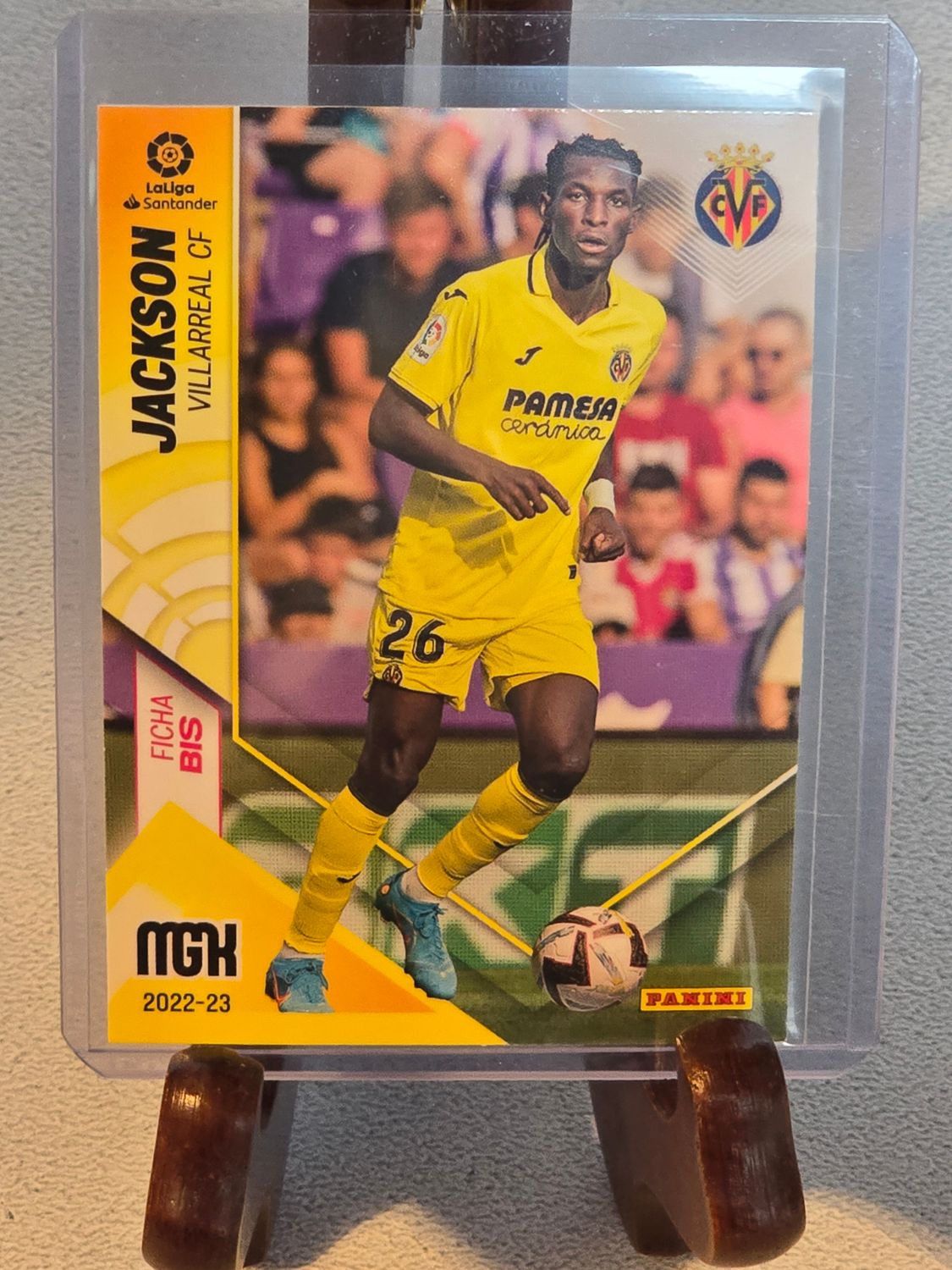 Nicolas Jackson Panini Megacracks La Liga 2022-2023 Rookie Card