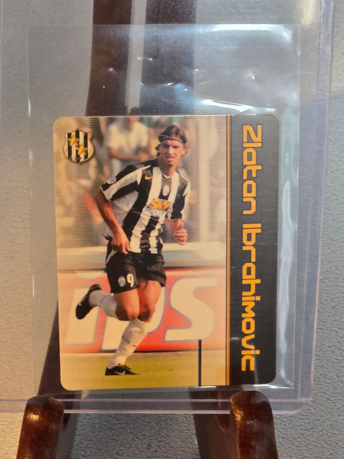 Zlatan Ibrahimovic Football Flix Card WK Games Italien 2004-2005
