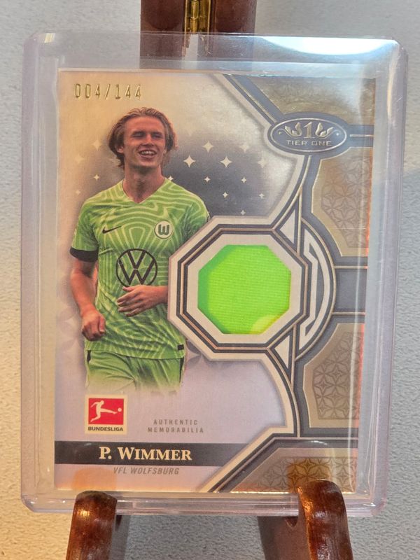 Patrick Wimmer Topps Bundesliga Tier One 2023 Relic/Patch  nummeriert /144