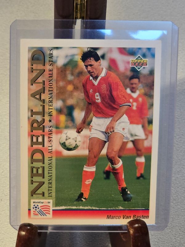 Upper Deck WM World Cup USA 1994 Base Card Marco van Basten Holland Legend #10