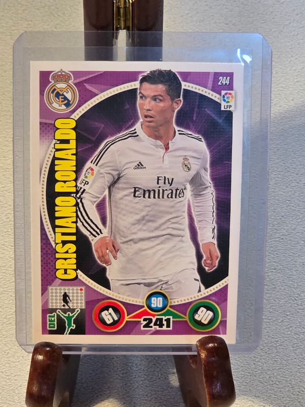 Cristiano Ronaldo Panini Adrenalyn XL La Liga 2014-2015 Real Madrid Base #244