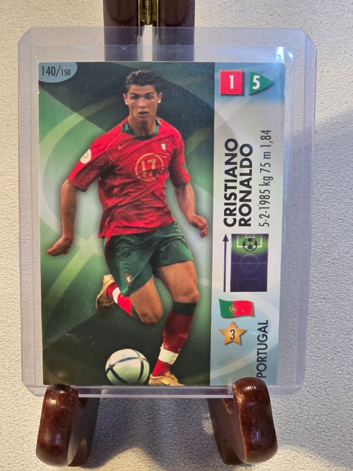 Cristiano Ronaldo Panini Goaaal WM 2006 TCG #140
