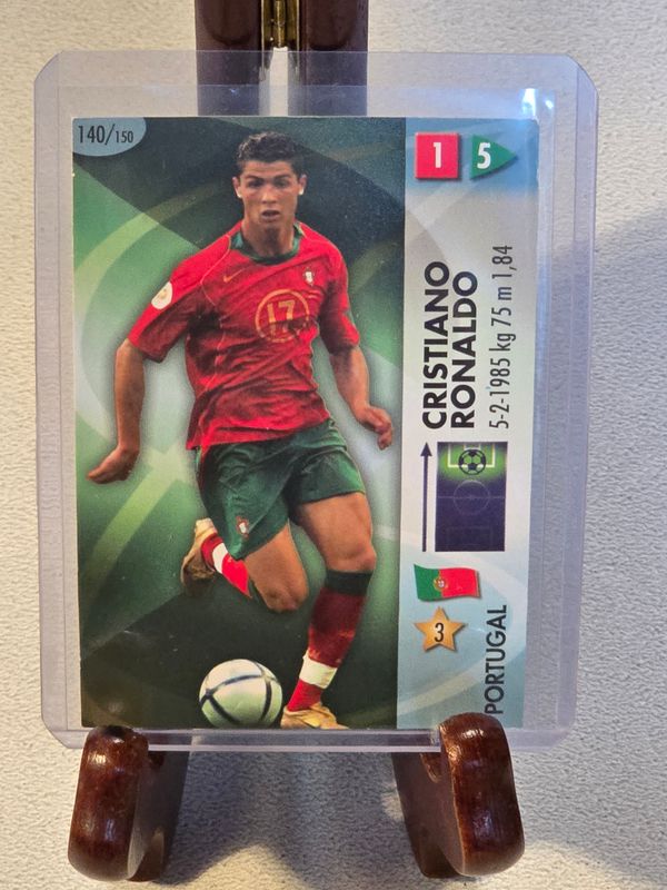 Cristiano Ronaldo Panini Goaaal WM 2006 TCG #140