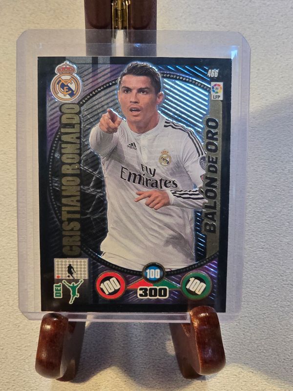 Cristiano Ronaldo Panini Adrenalyn XL La Liga 2014-2015 &quot;Balon de Oro&quot; Real Madrid #466