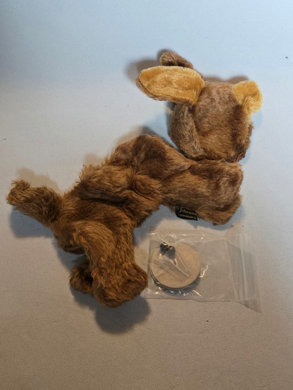 Johanna Sonneberg Haida Teddybär/Kuschelhund UNMONTIERT?