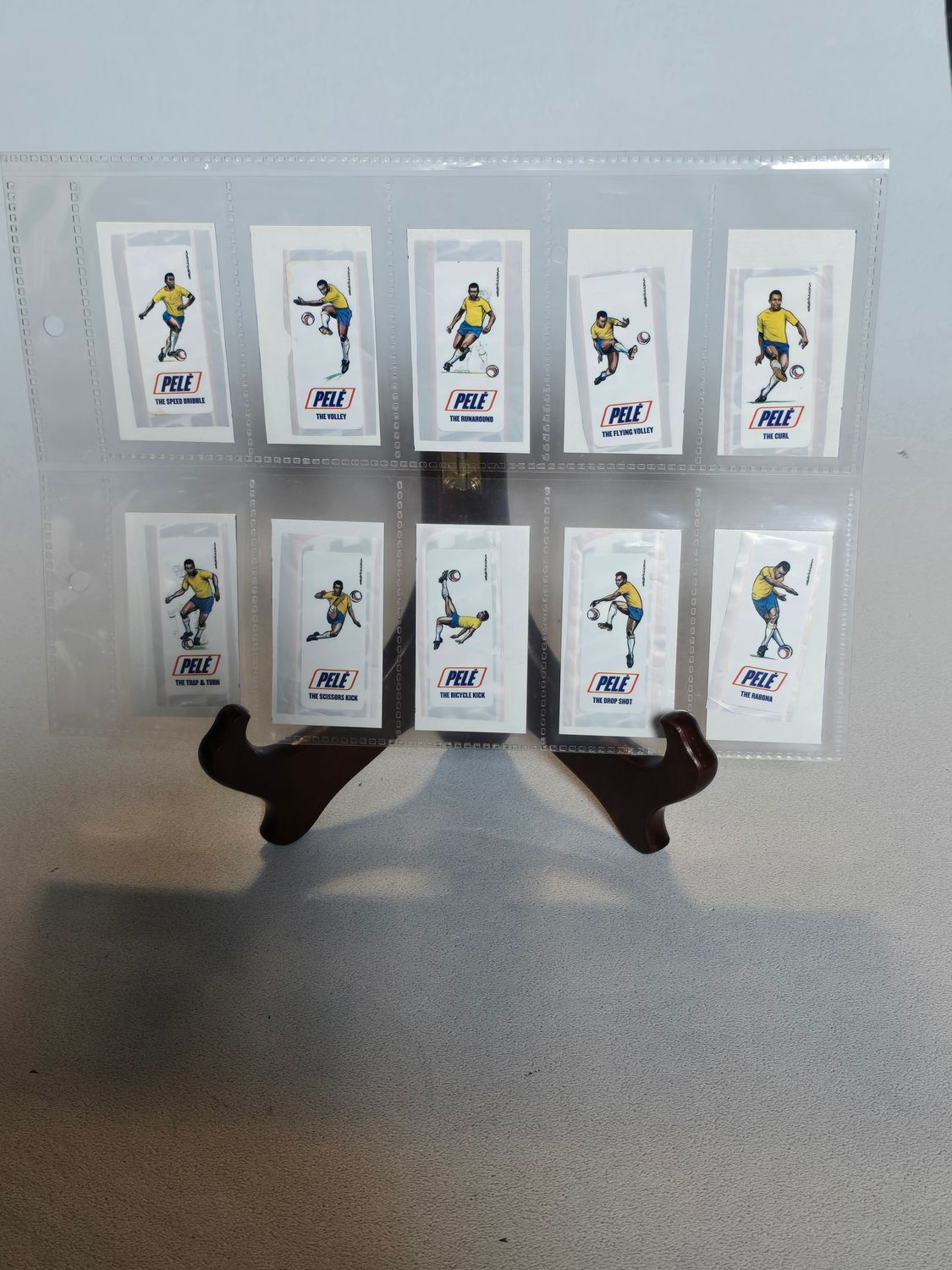 Play like Pele Snickers 2017 - alle 10 Sticker vollständig