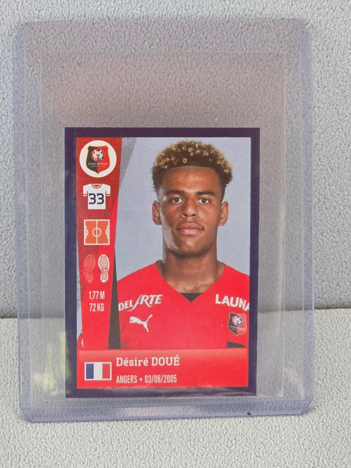 Desire Doue Rookie Sticker Panini Foot 2023 Ligue 1 #383