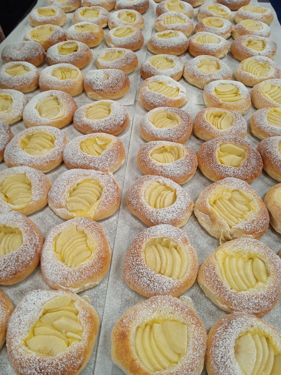 Crèmemastellen met appel