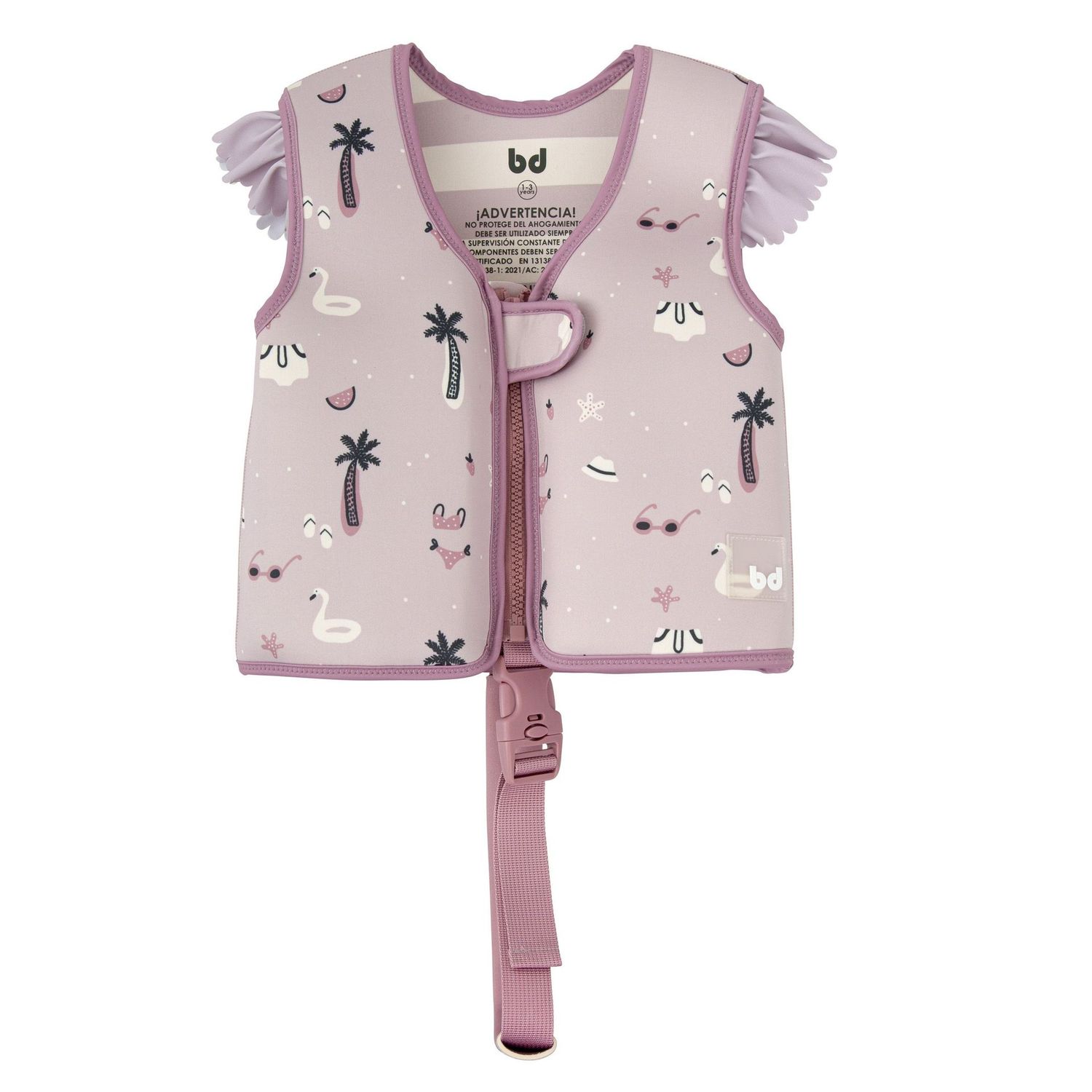 BIMBI HAWAI CHALECO FLOTACIÓN APRENDIZAJE Talla 3-6 años