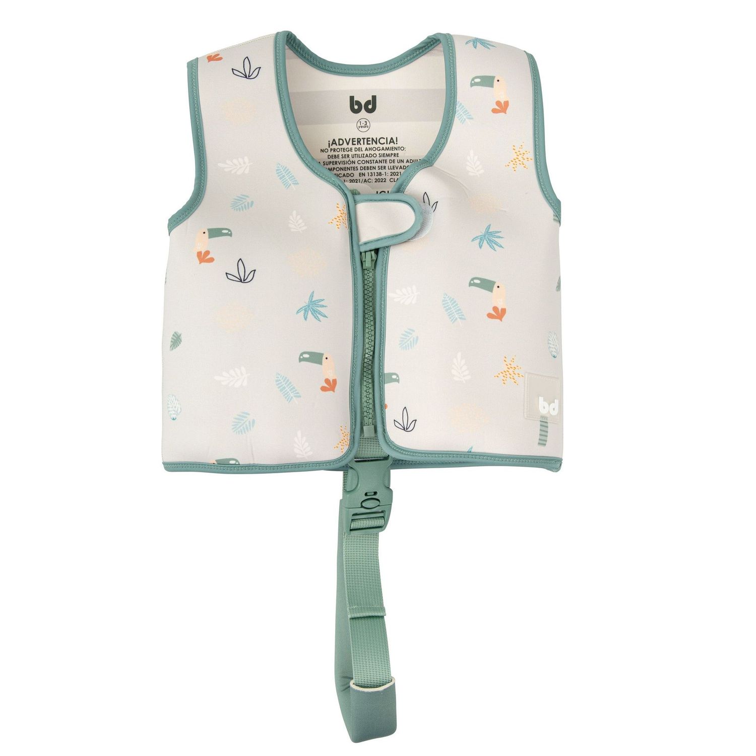 BIMBI TUCAN CHALECO FLOTACIÓN DE APRENDIZAJE
