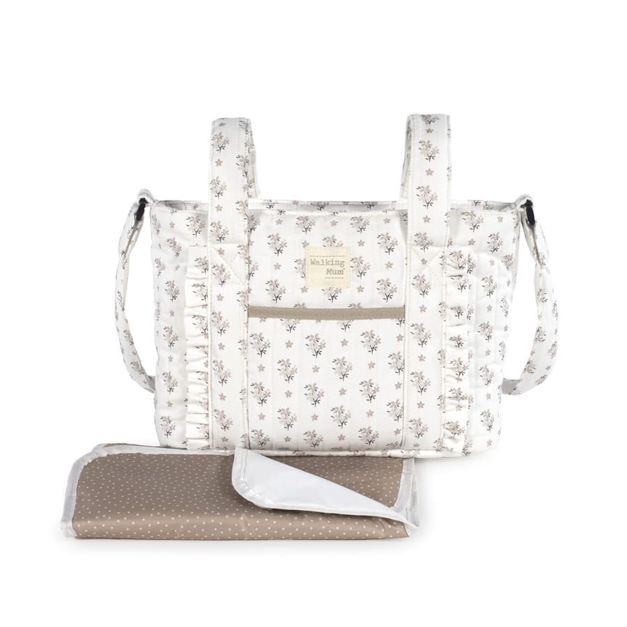WALKING MUM BOTTON FLORES bolso crossbody