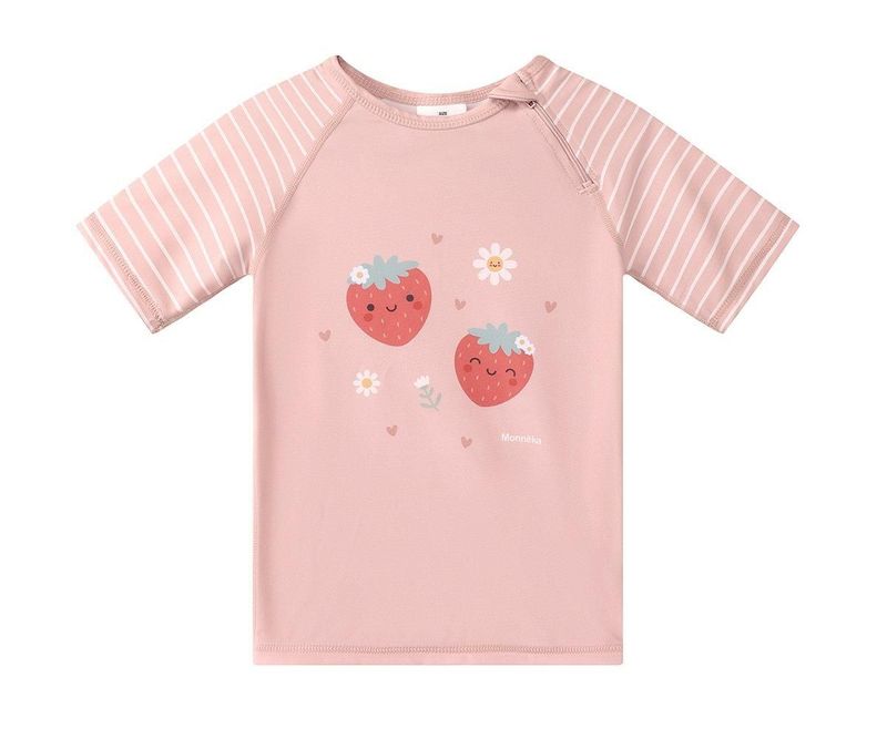 MONNEKA CAMISETA PROTECCIÓN SOLAR color STRAWBERRIES