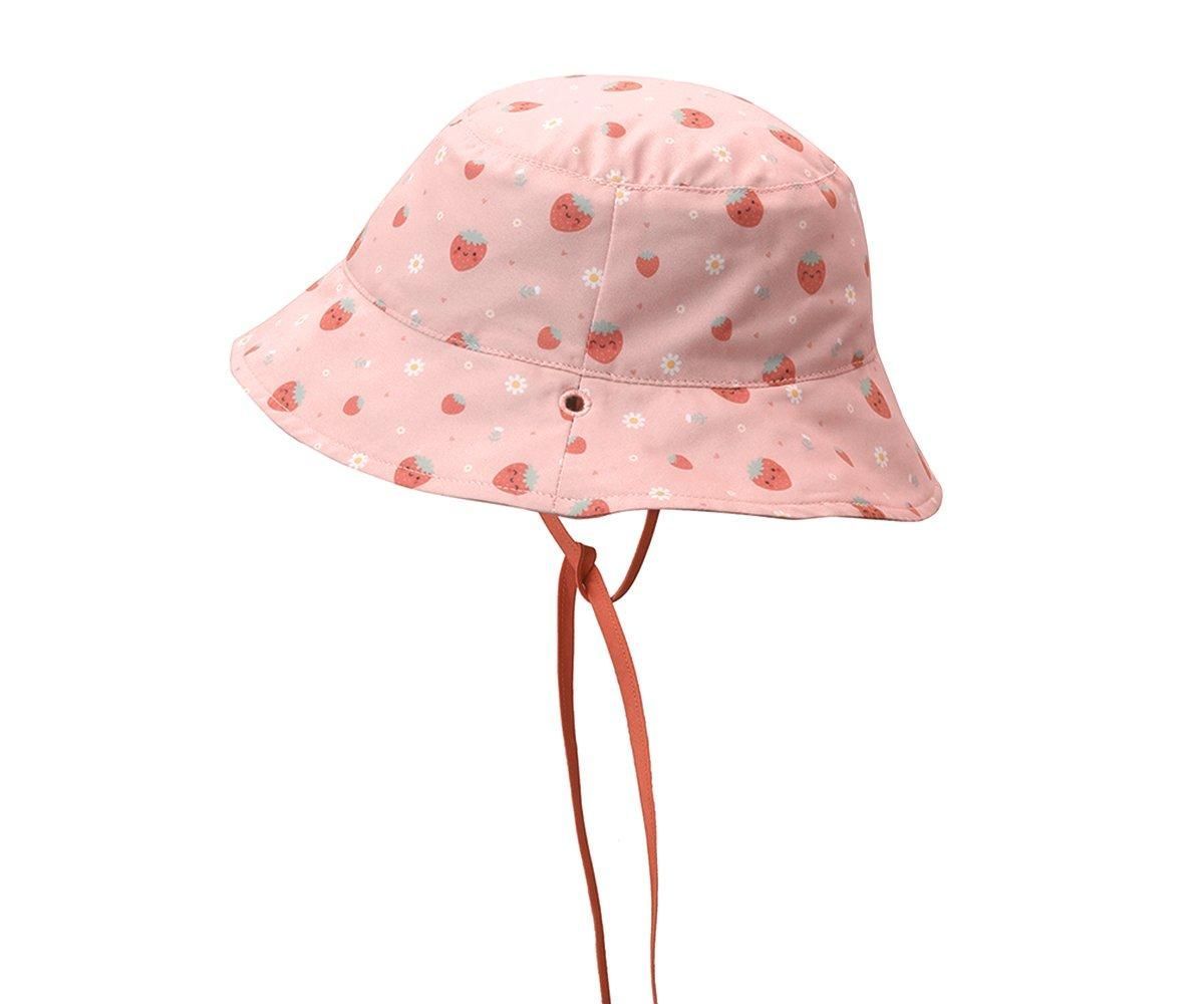 MONNEKA GORRO REVERSIBLE PROTECCIÓN SOLAR color STRAWBERRIES