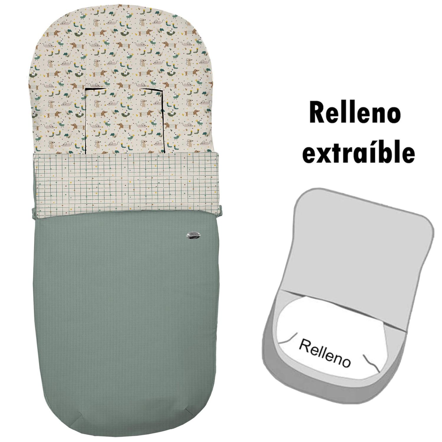 DYDADOS SACO SILLA DESENFUNDABLE color YAGO