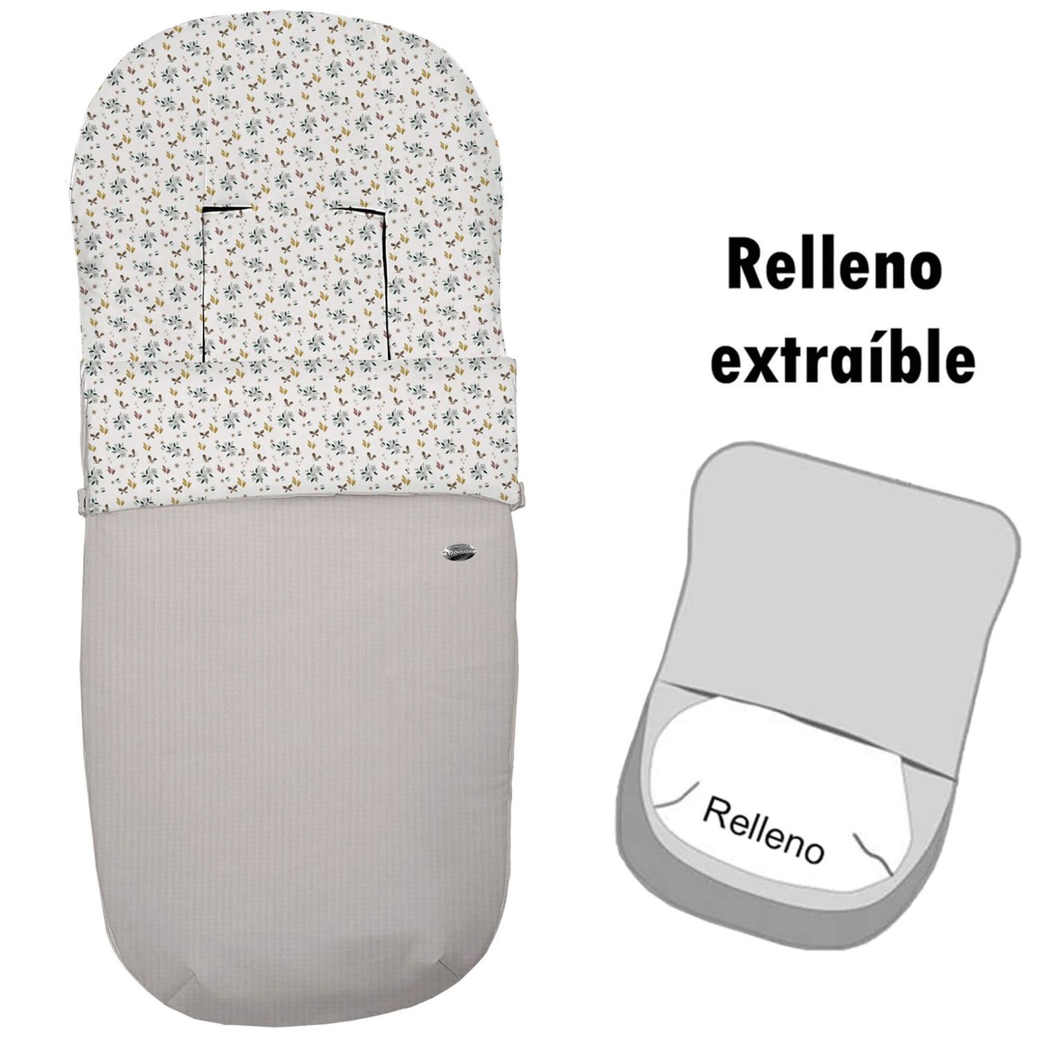 DYDADOS SACO SILLA DESENFUNDABLE color  ZOE TOSTADO