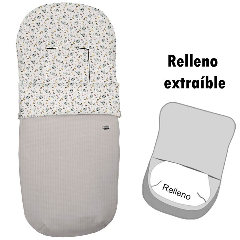 DYDADOS SACO SILLA DESENFUNDABLE color  ZOE TOSTADO