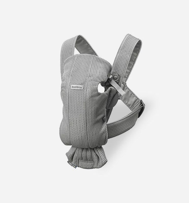 BABYBJORN MOCHILA MINI AIRY MESH color gray/gris BABYBJORN MOCHILA MINI AIRY MESH color gray/gris