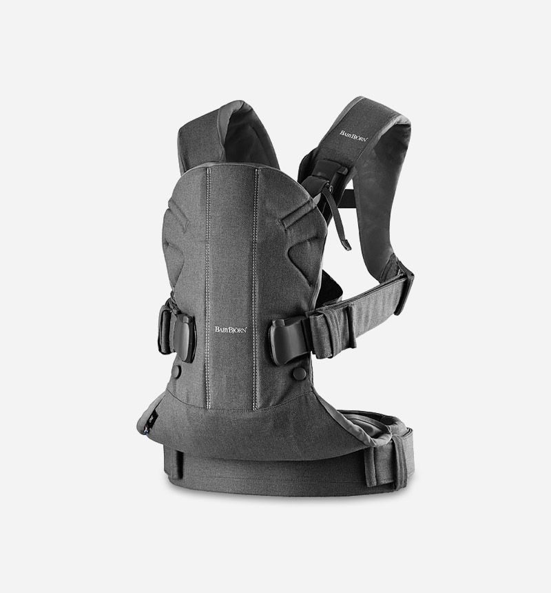 BABYBJORN MOCHILA ONE color DENIM GREY-DARK GREY